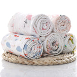 1Pc 100% Cotton Baby Swaddles - babyonshop