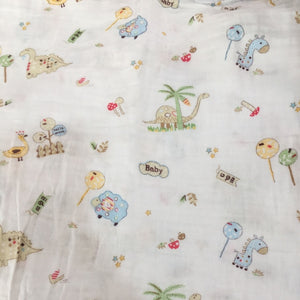 1Pc 100% Cotton Baby Swaddles - babyonshop